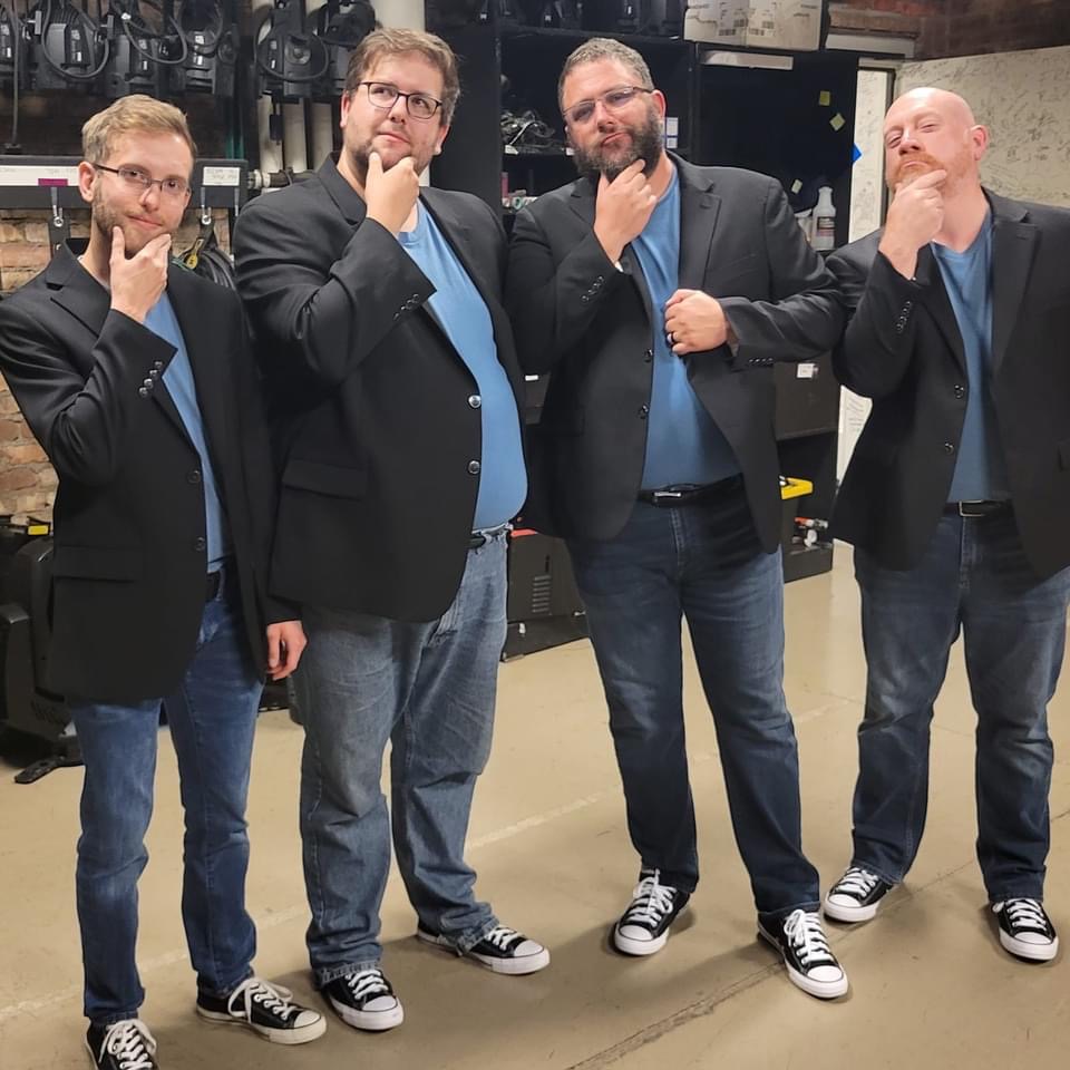 Picture of the members of The Beardsmen