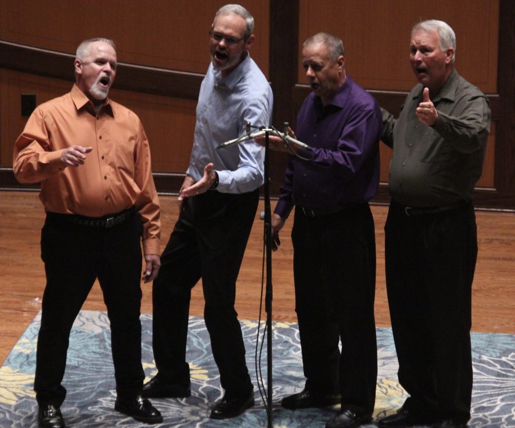 Picture of the members of Timepiece