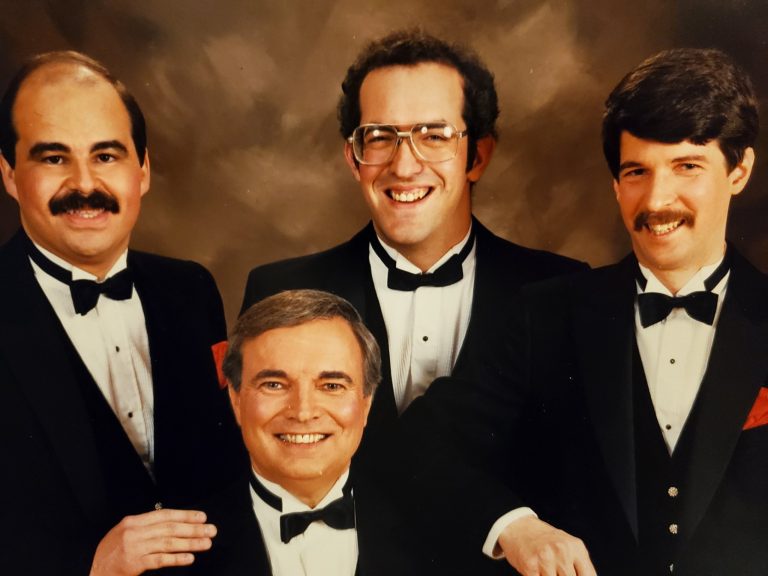 From L to R – Doug Brooks, Drayton Justus, Vern Knapp, John Muir