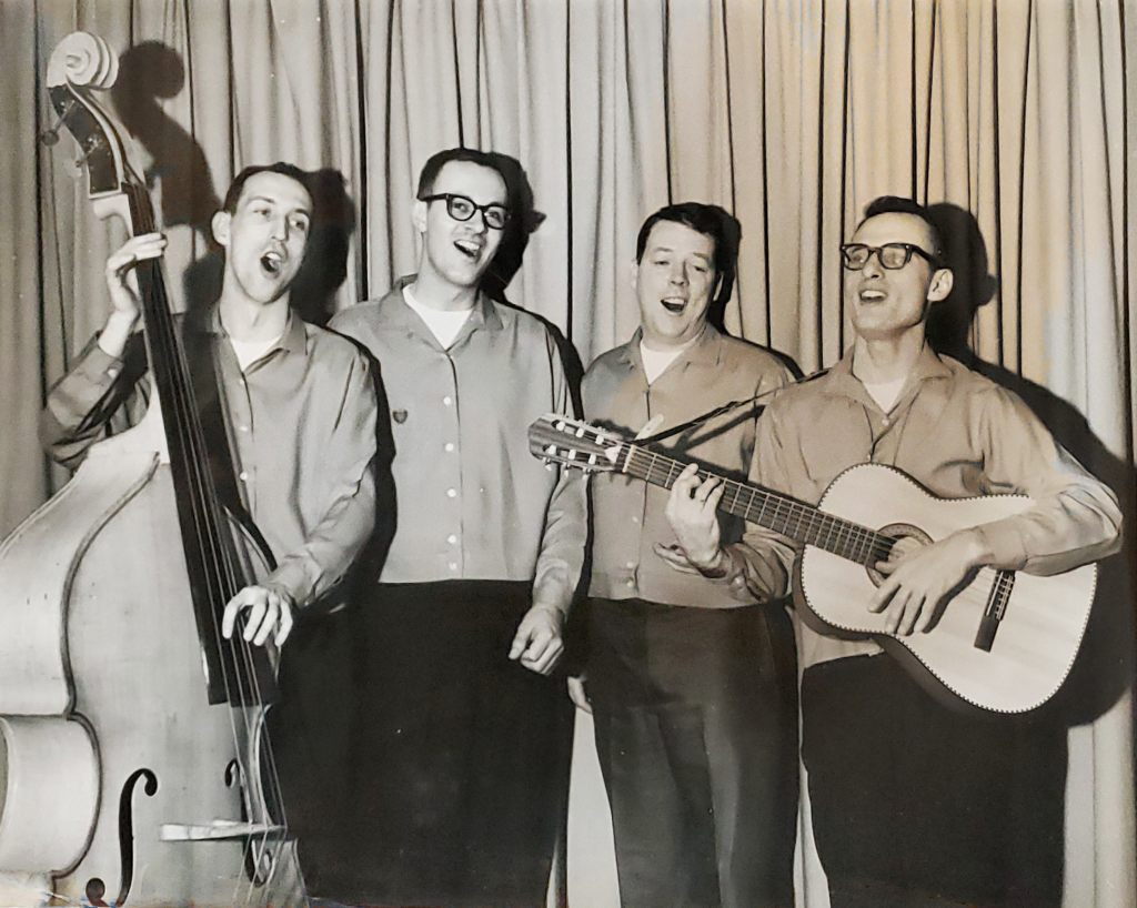 The Midnight Oilers – from L to R: Phil Schwarz, Thom Hine, Ray Henders, and Rick Wilson